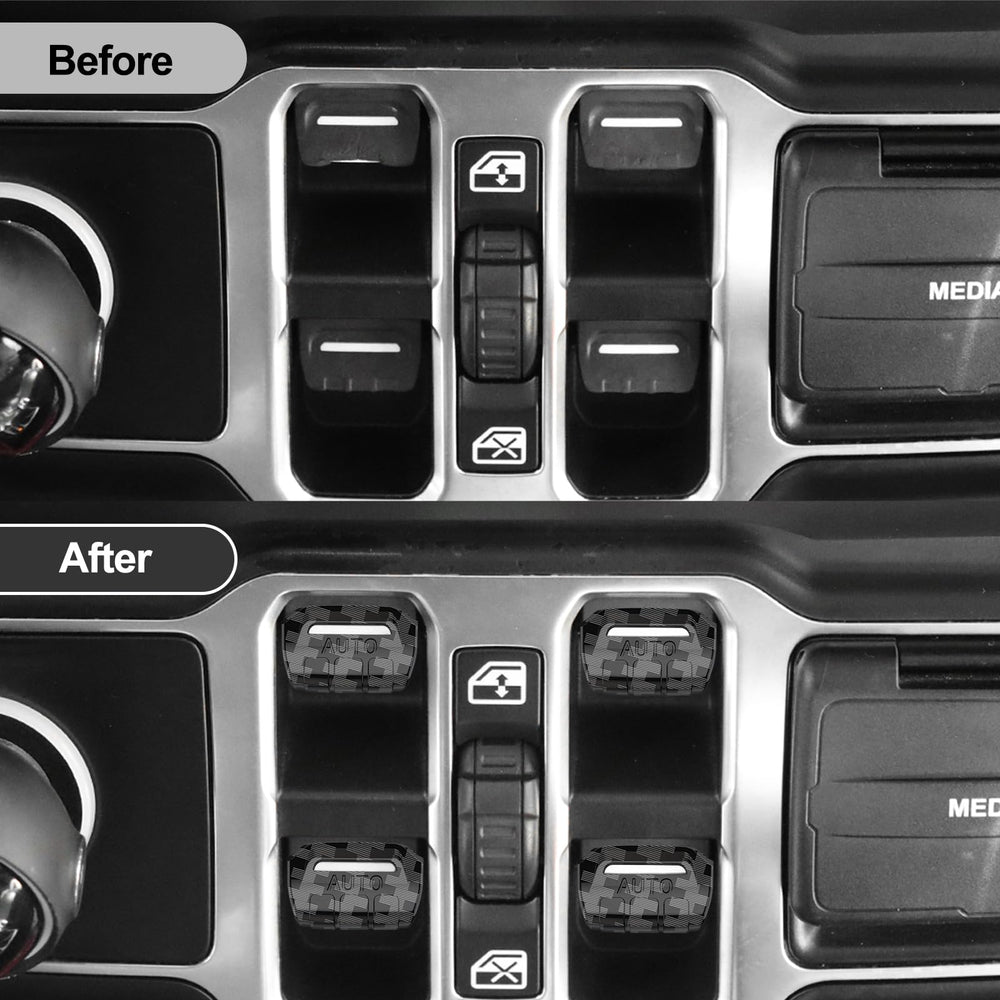 DIAMOOKY 3D scan precision ensures perfect fit for Jeep window switches