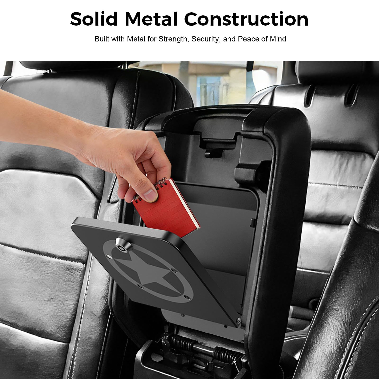 Access hole allows removal if keys are lost