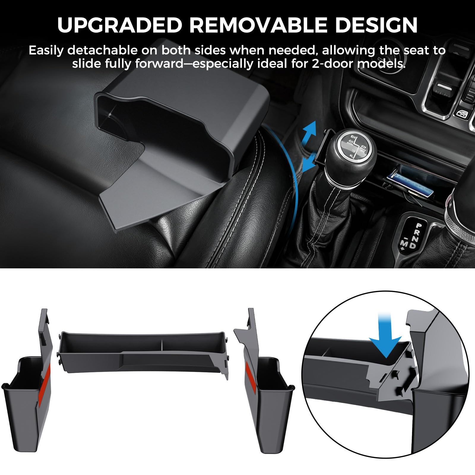 DIAMOOKY gear tray assembly simplifies installation and expands storage