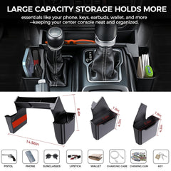 DIAMOOKY center console organizer for Wrangler JL/JLU keeps keys and phones neatly stored