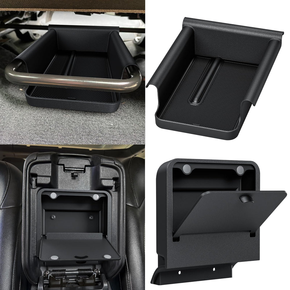 DIAMOOKY front under-seat storage box for Wrangler keeps essentials neatly stowed