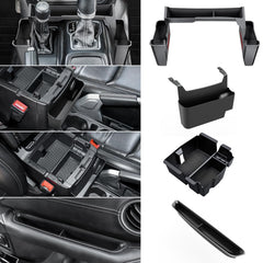 DIAMOOKY gear shift side tray for Wrangler JL keeps essentials organized on the go