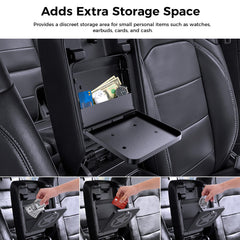 Hidden storage with screw-mount design secures valuables in Gladiator JT