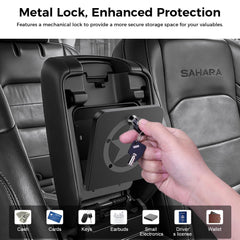 Durable metal construction with premium finish for Jeep interior