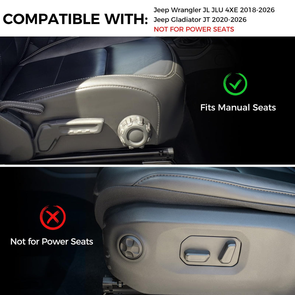 DIAMOOKY metal front door pocket panel for Gladiator JT keeps gear organized on the go.