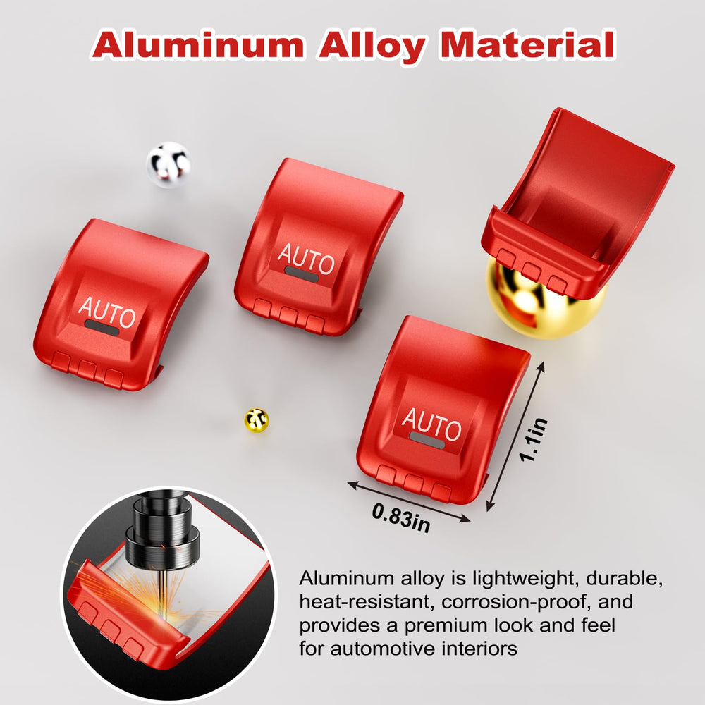 Diamooky 4-piece pack provides full coverage for all four window switches.