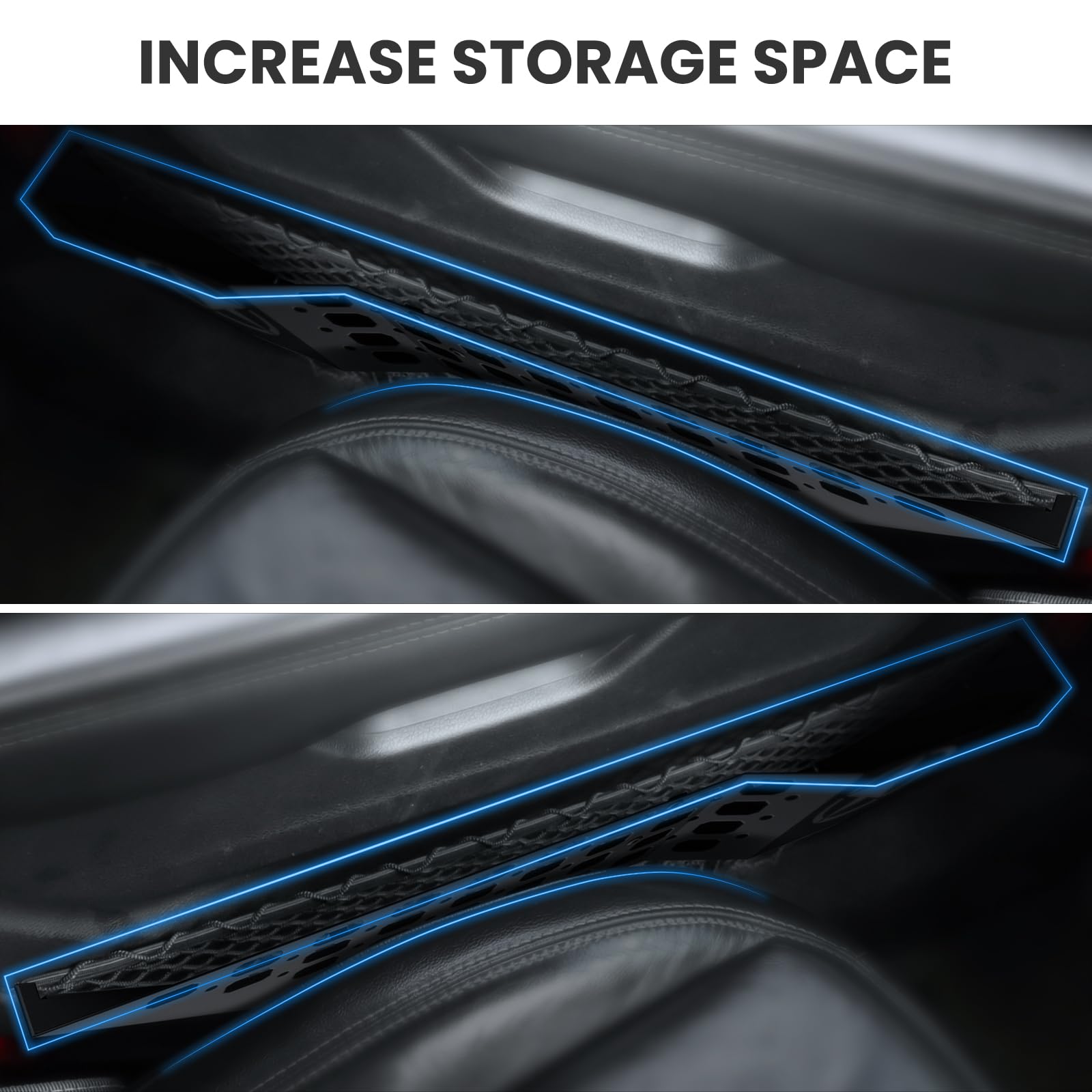 Screw installation reduces rattling versus snap-in alternatives.