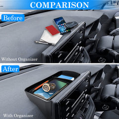 DIAMOOKY upgraded slot design maximizes space for wallet and cables.