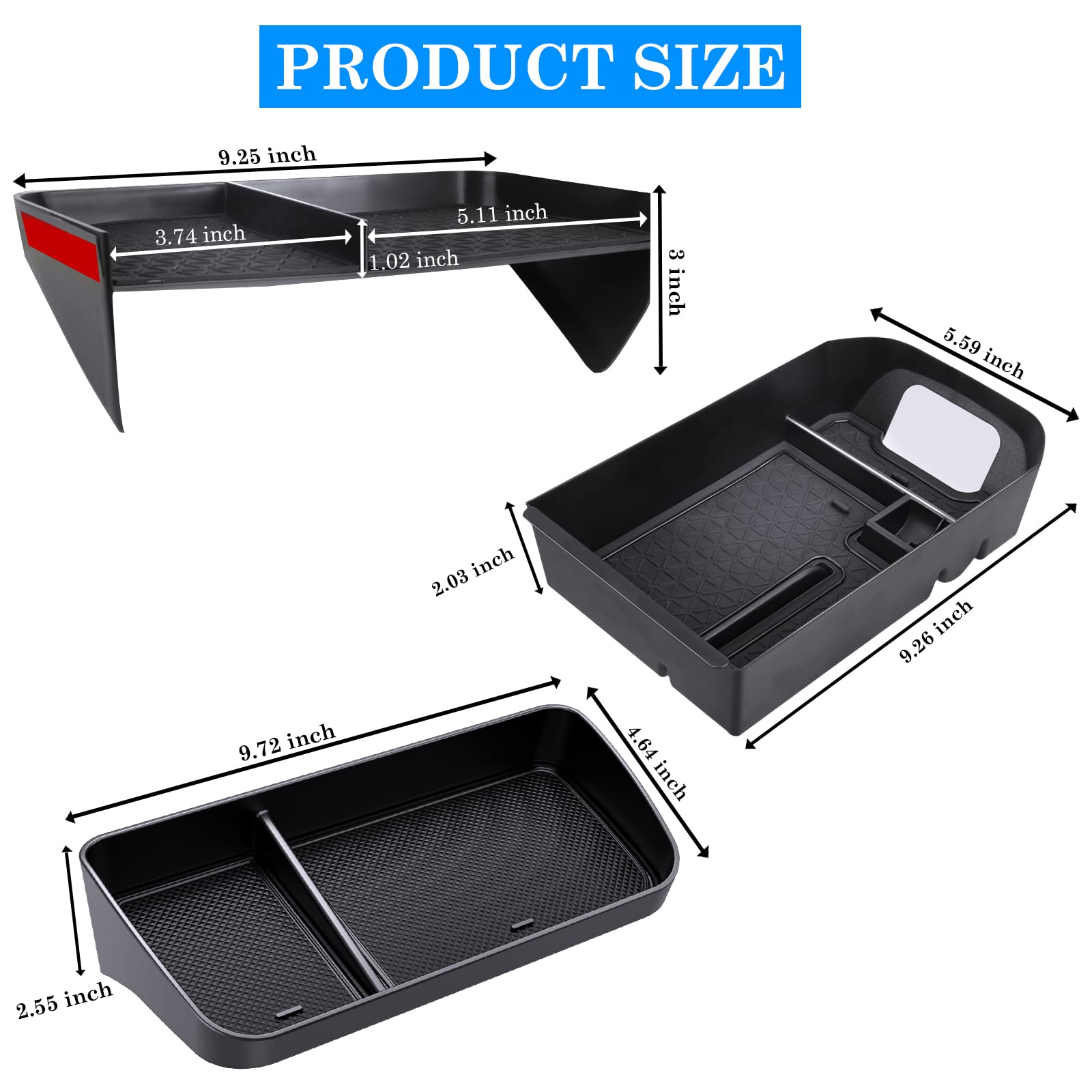 DIAMOOKY design preserves USB and DC outlet access in the RAV4.