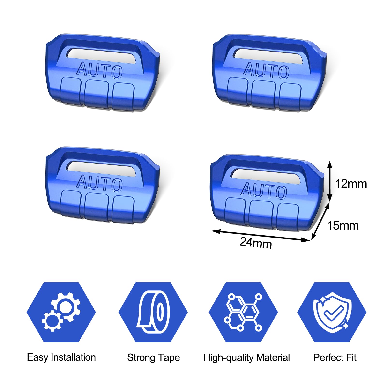 DIAMOOKY blue assembly image demonstrates quick installation and secure hold.