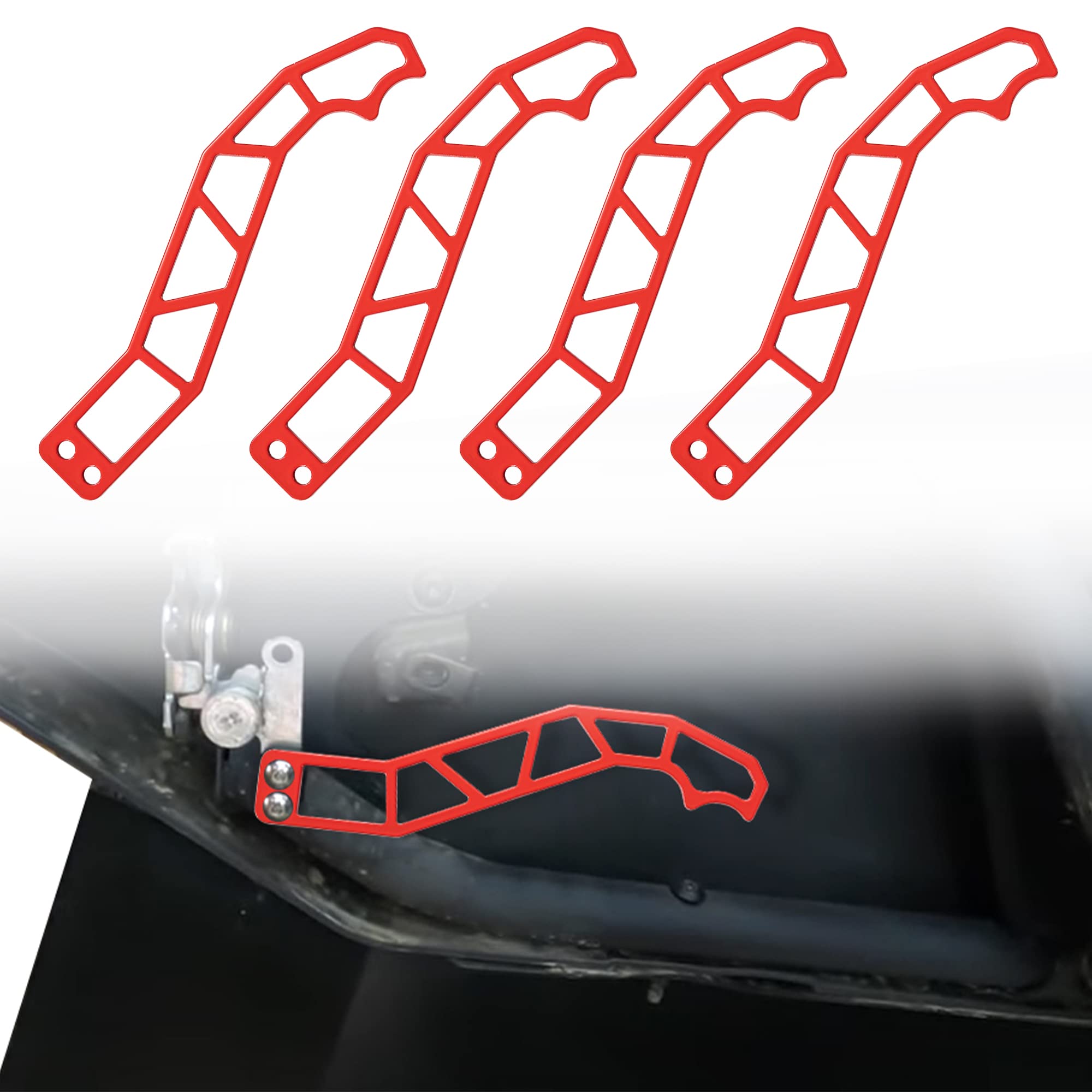 Dicater X3 door handle latch for front doors with quick lift action