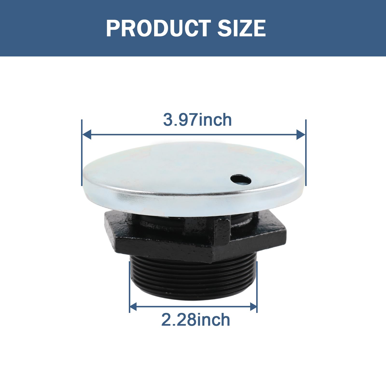 DICMIC cap installation demonstrating notch alignment for quick fitting