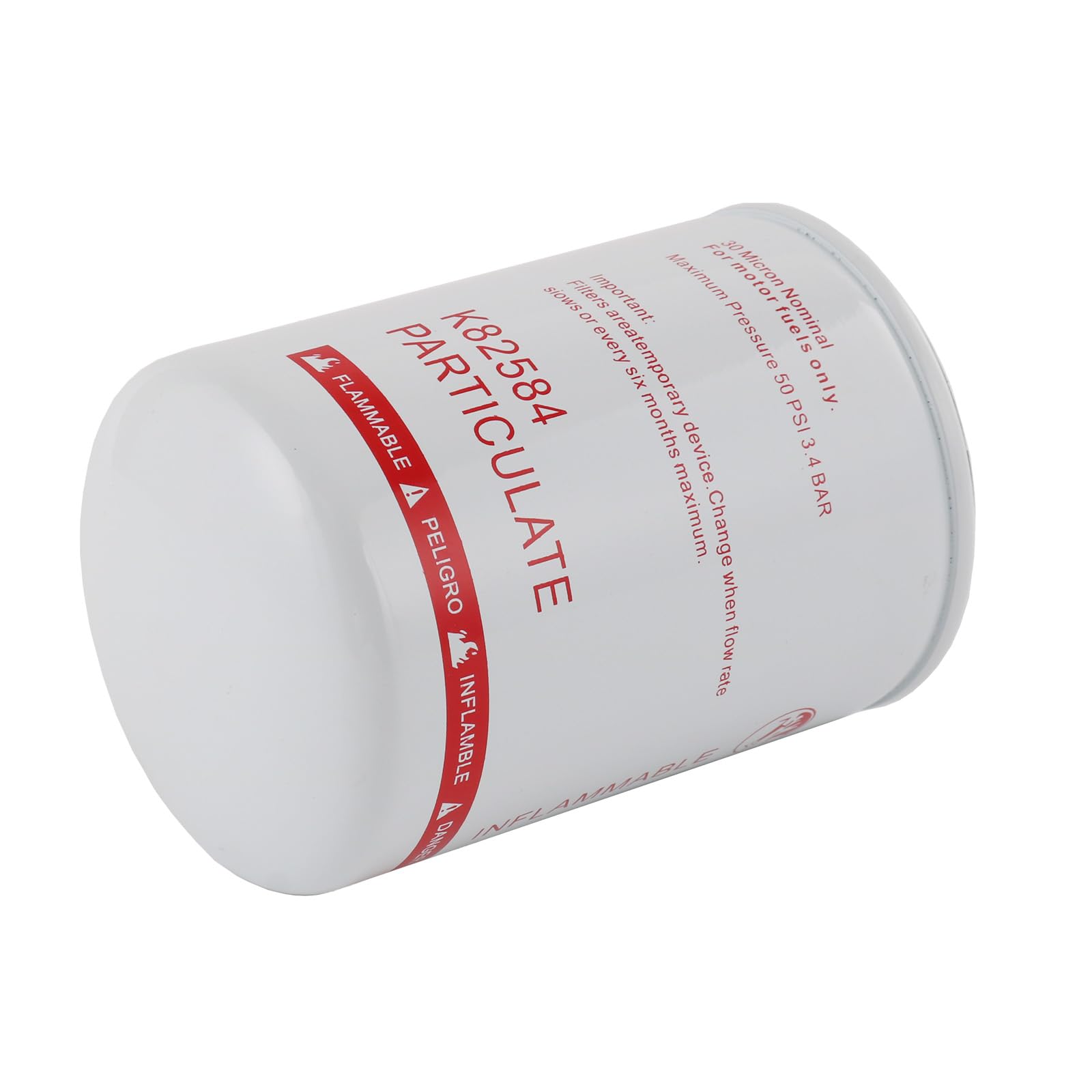 DICMIC filter compatible with gasoline, diesel, and kerosene fuels