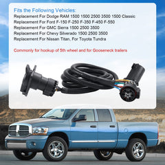 DICMIC copper-plated 7-pin terminals provide stable trailer wiring output.