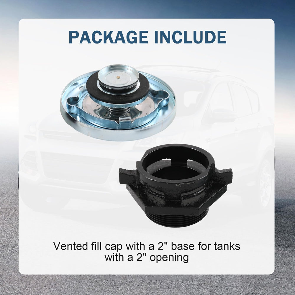 DICMIC diesel tank cap with threaded neck ensures secure seal and air relief