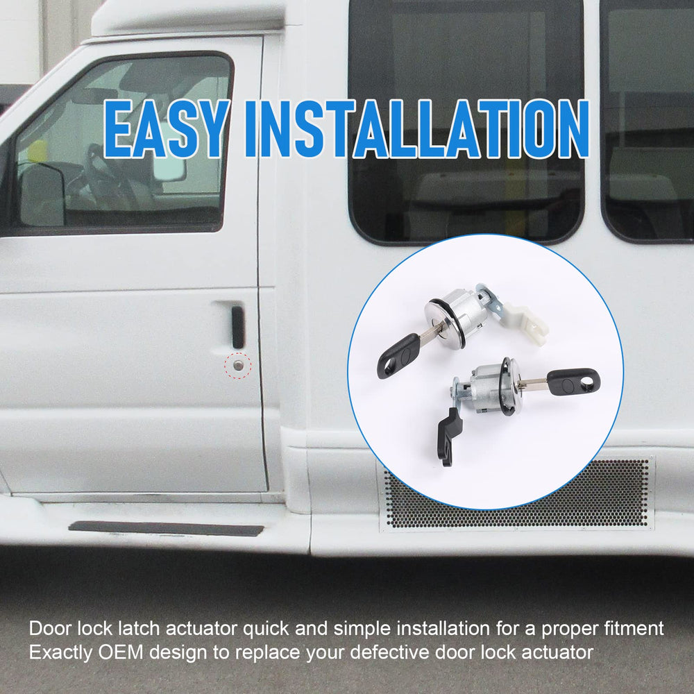 DICMIC door lock cylinder front right demonstrates quick, reliable replacement for entry