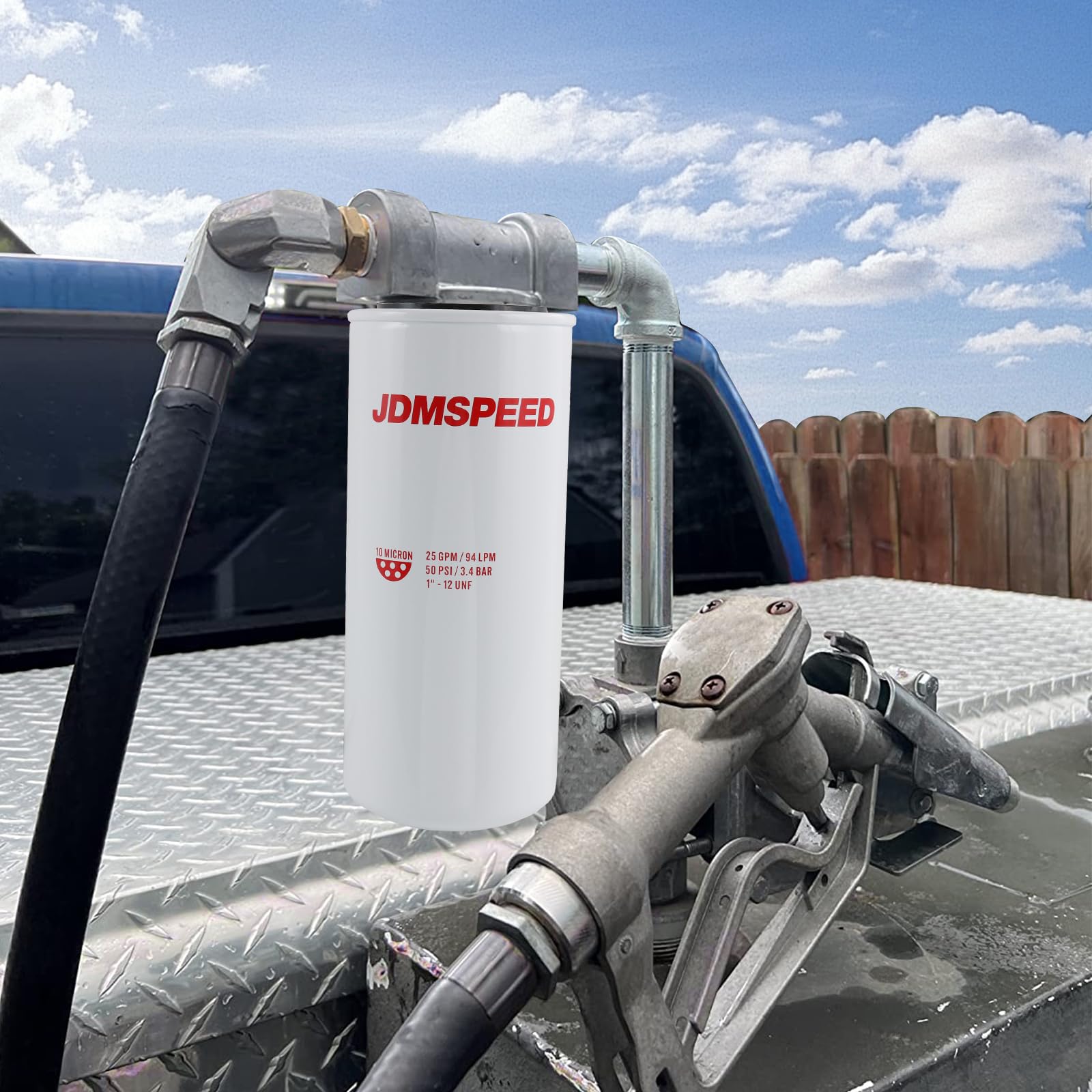 DICMIC F1810PM0 compact canister for space-saving filtration.