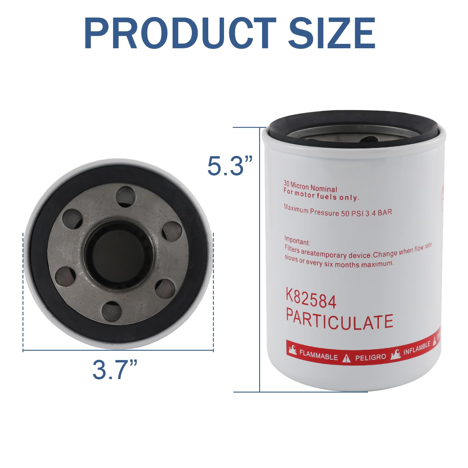 DICMIC filter packaging ready for installation and quick replacement
