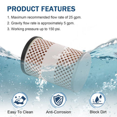 DICMIC 3/4-inch NPT inlet/outlet supports versatile connections.