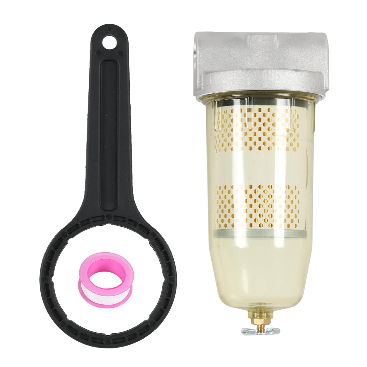 DICMIC fuel tank filter top cap enabling quick, secure installation.