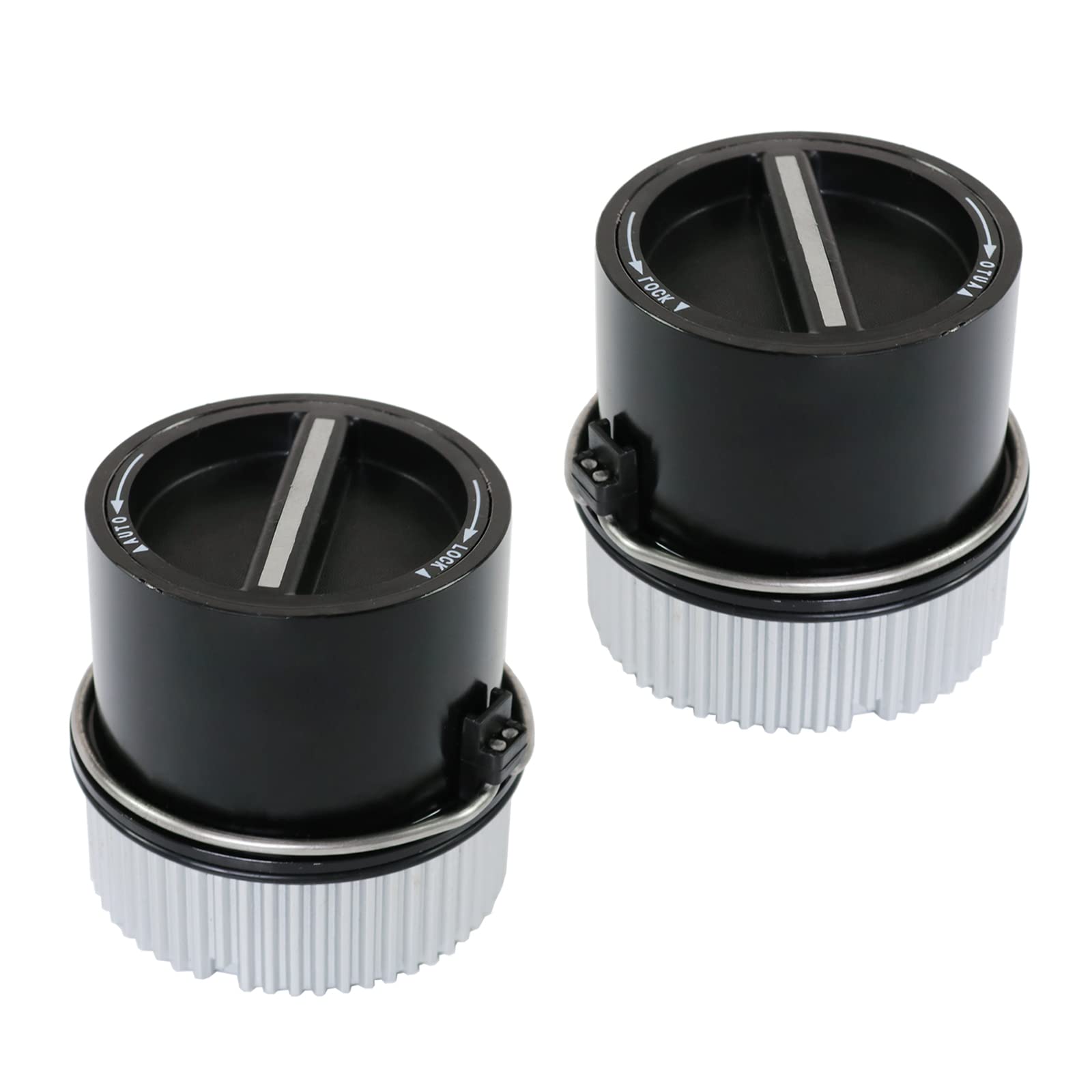 DICMIC locking hub front view for Ford F-250 shows dependable engagement.