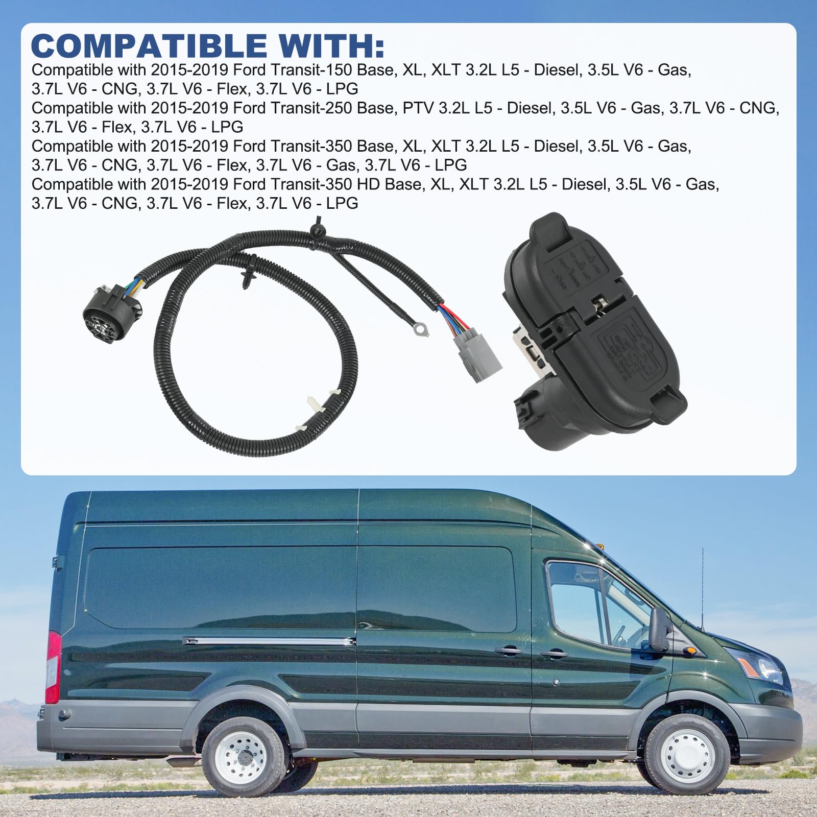 DICMIC plug-and-play installation simplifies wiring on Ford Transit.