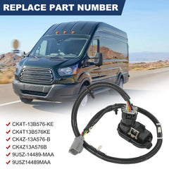 DICMIC rear bumper wiring connector for Ford Transit trailer connections.