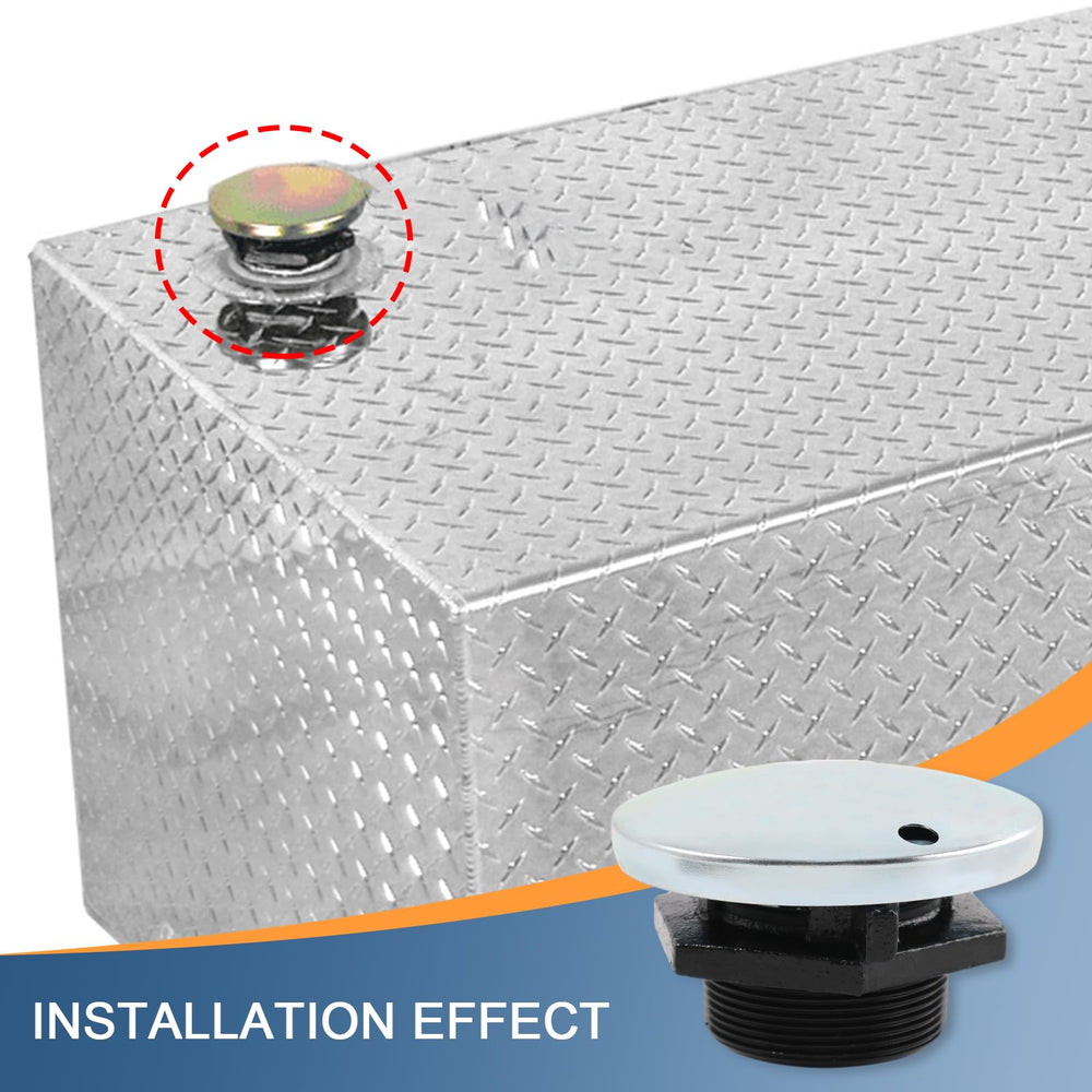 DICMIC vented cap removal showing pressure release process