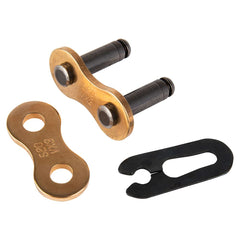 DID 520VX3 X-Ring chain with clip master link for street and off-road durability.