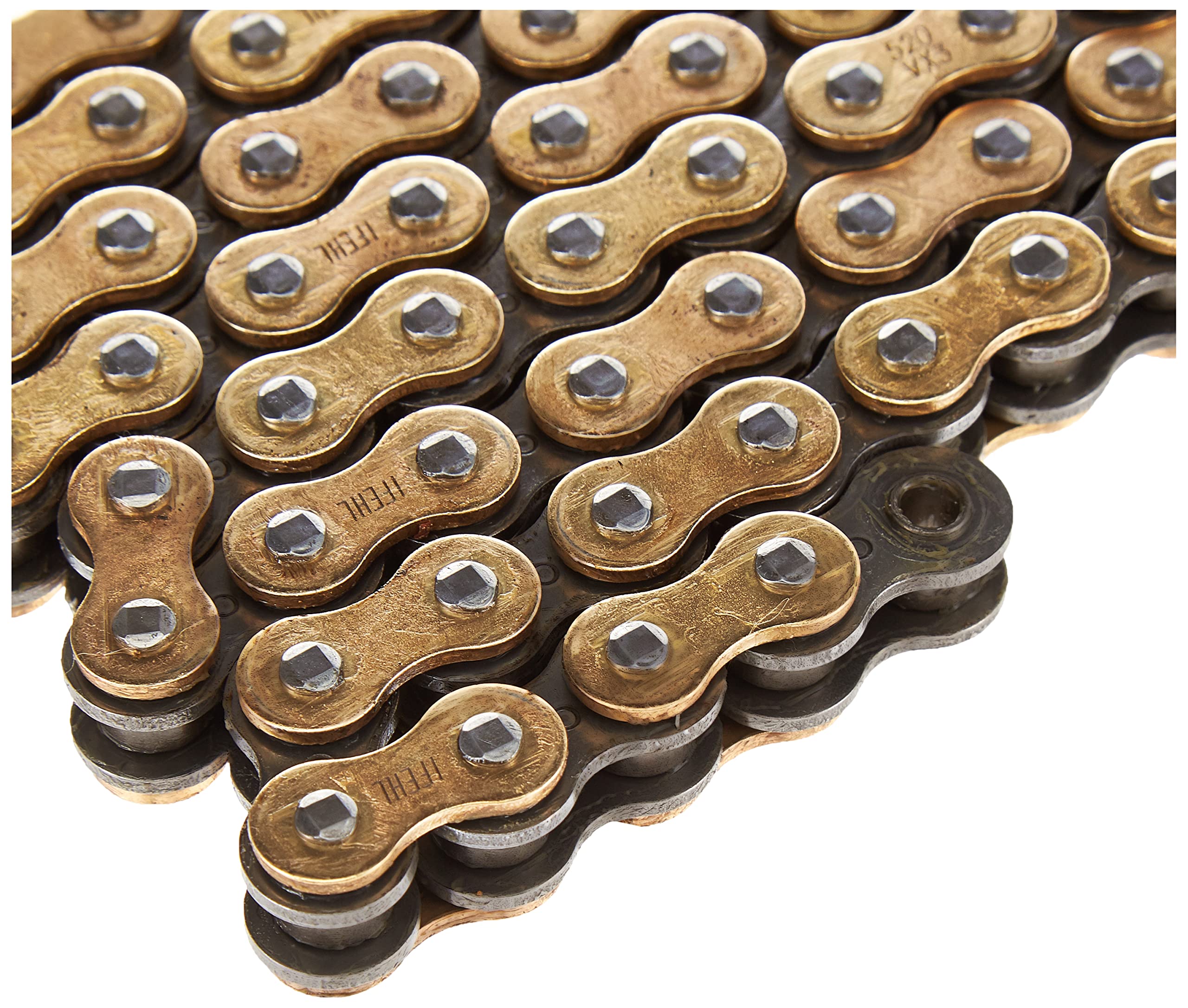 DID 520VX3GB-120 gold chain connecting link for easy installation