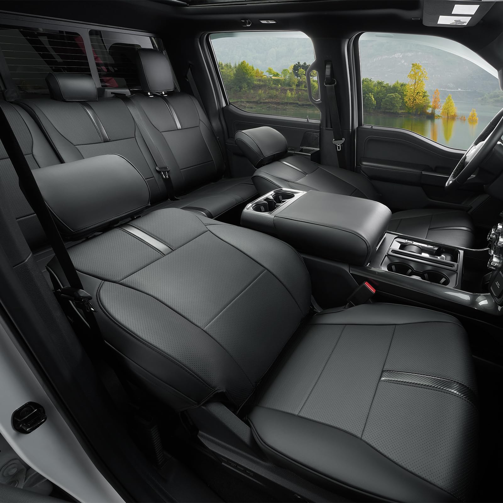 DiffCar F-150 breathable design seat cover for comfort