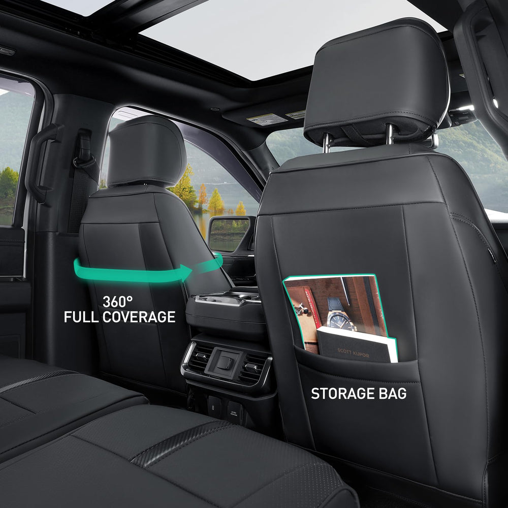 DiffCar F-150 durable interior upgrade seat cover protects upholstery