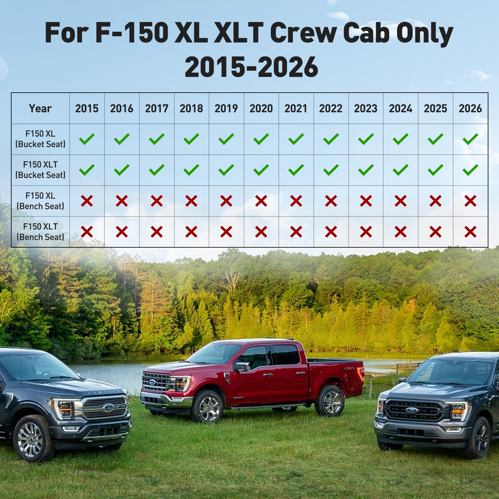 DiffCar F-150 UV-protection seat cover preserves color and interior look