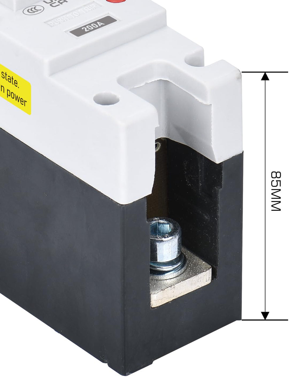 DIHOOL 500V battery disconnect image emphasizes safe high-voltage isolation