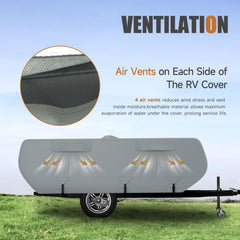 DikaSun camper cover side vents showcase breathability