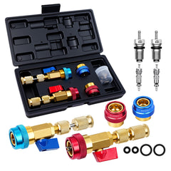 DikTalk AC valve core remover tool demonstrating quick on vehicle service