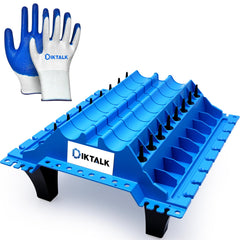 DikTalk automotive valve organizer keeps valves and related parts secure during repair