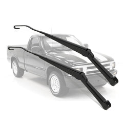 Dilomber S10 front driver wiper arm on vehicle for clear rain visibility.