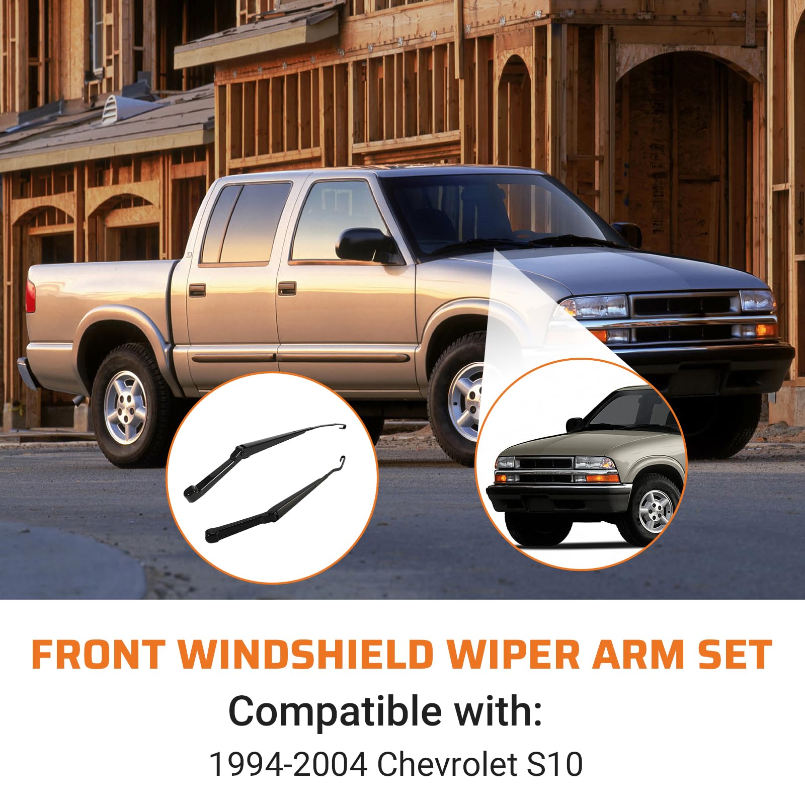 Dilomber S10 wiper arm packaging for easy replacement.