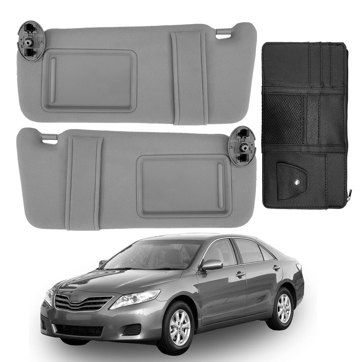 DIMEANI Camry sun visor driver side replacement for 2007–2011 improves glare control