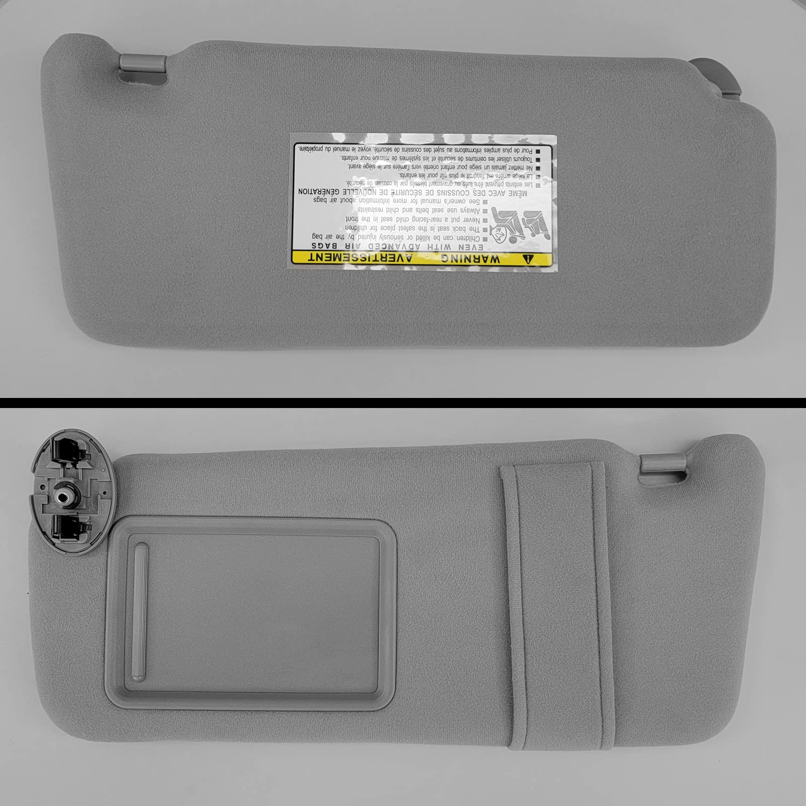 DIMEANI Camry sun visor passenger side replacement for 2007–2011
