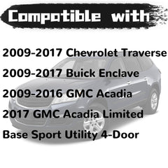 Dimeani driver seat track cover Chevrolet Traverse visual highlighting edge protection.