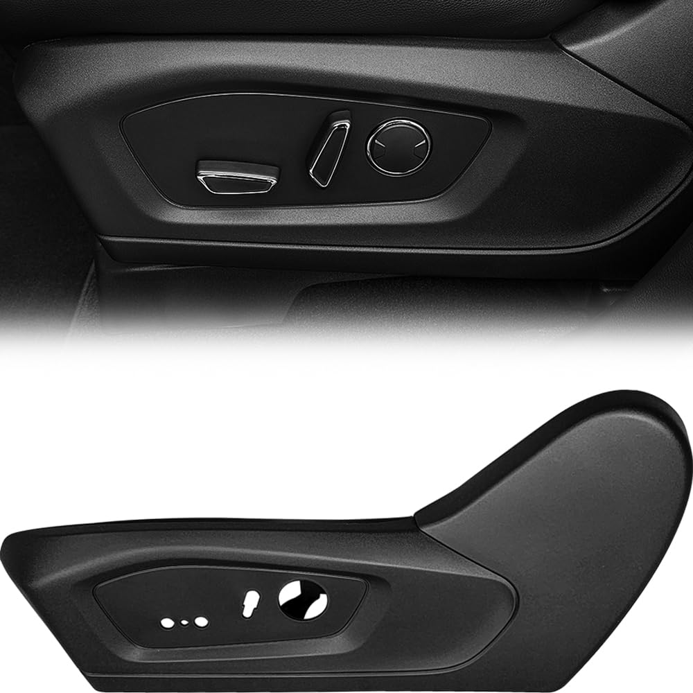 Dimeani driver seat track cover side panel protects the seat rail area