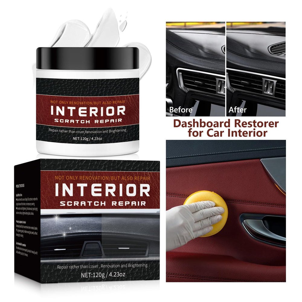 DIMOT dashboard, plastics and leather care for a refreshed look