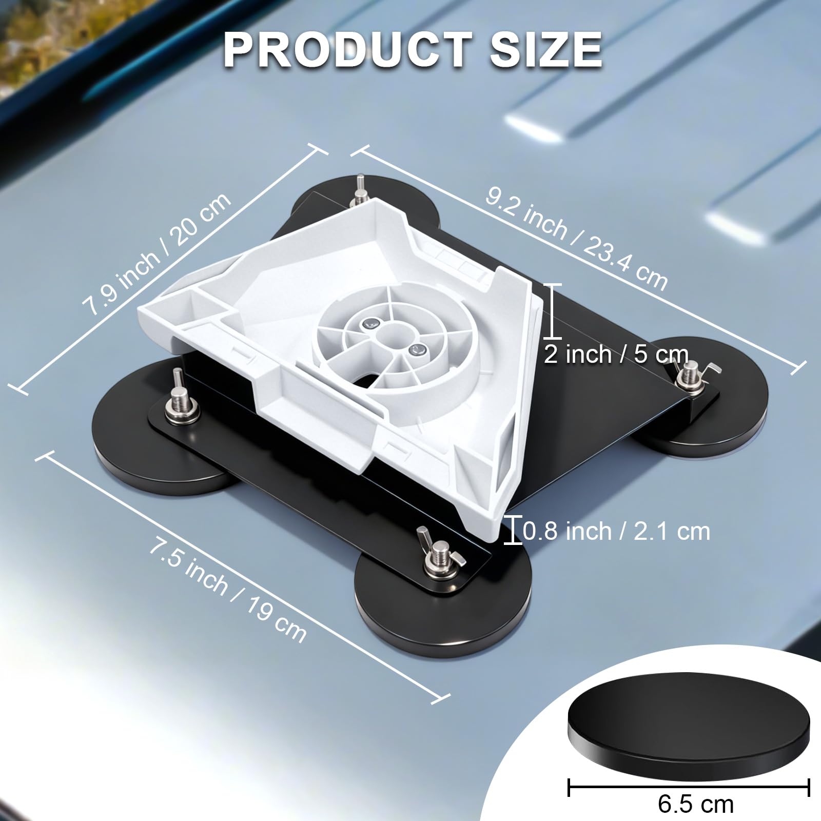 Dinfu Starlink Mini portable solution moves between vehicles easily