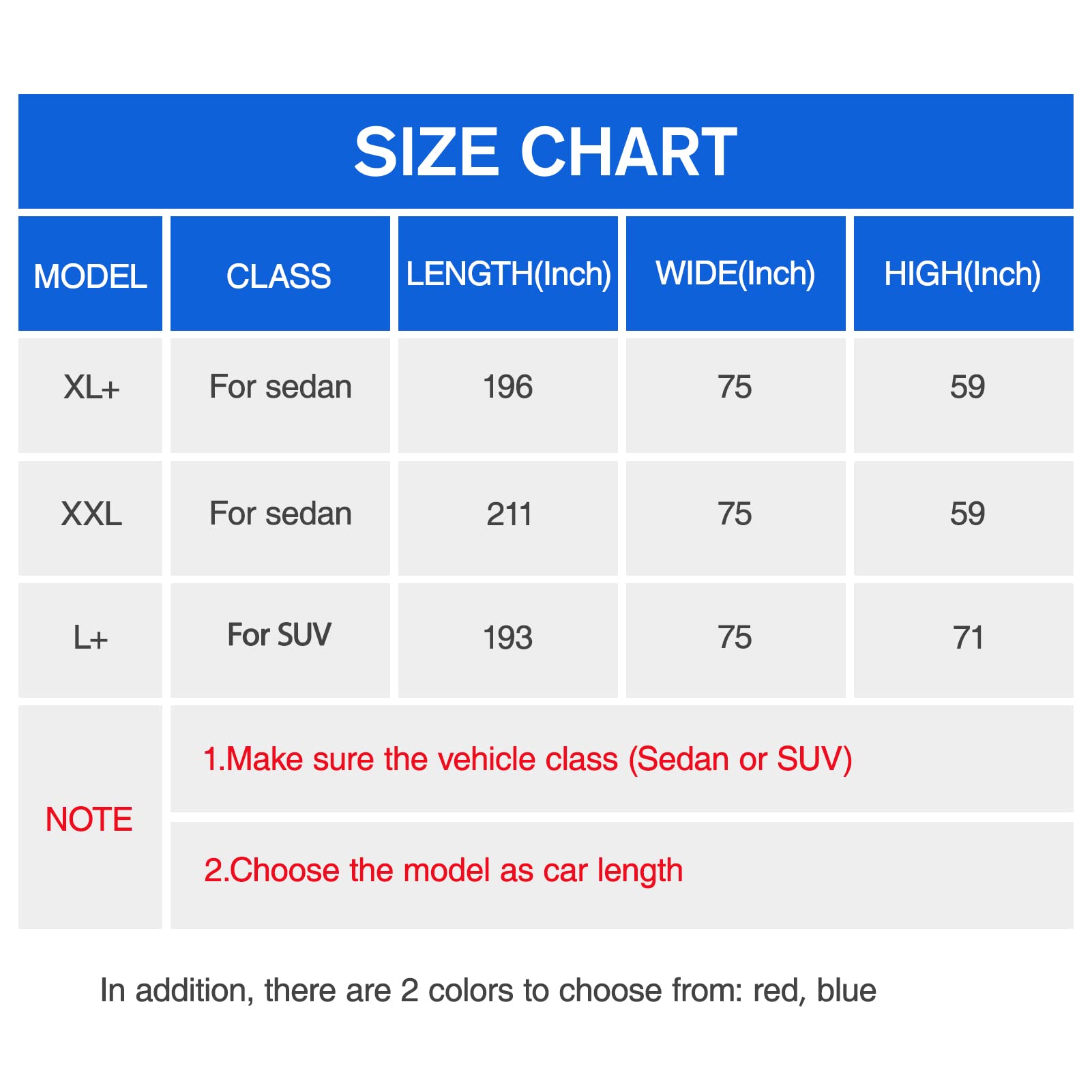 DINGHAO SUV cover 185-190 inches with zipper pocket for easy access