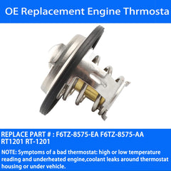 DINGTONG Malibu thermostat replacement supports OE-style fit and steady engine cooling.