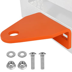 Dinlon heavy-duty lawn mower trailer hitch ready for rugged towing