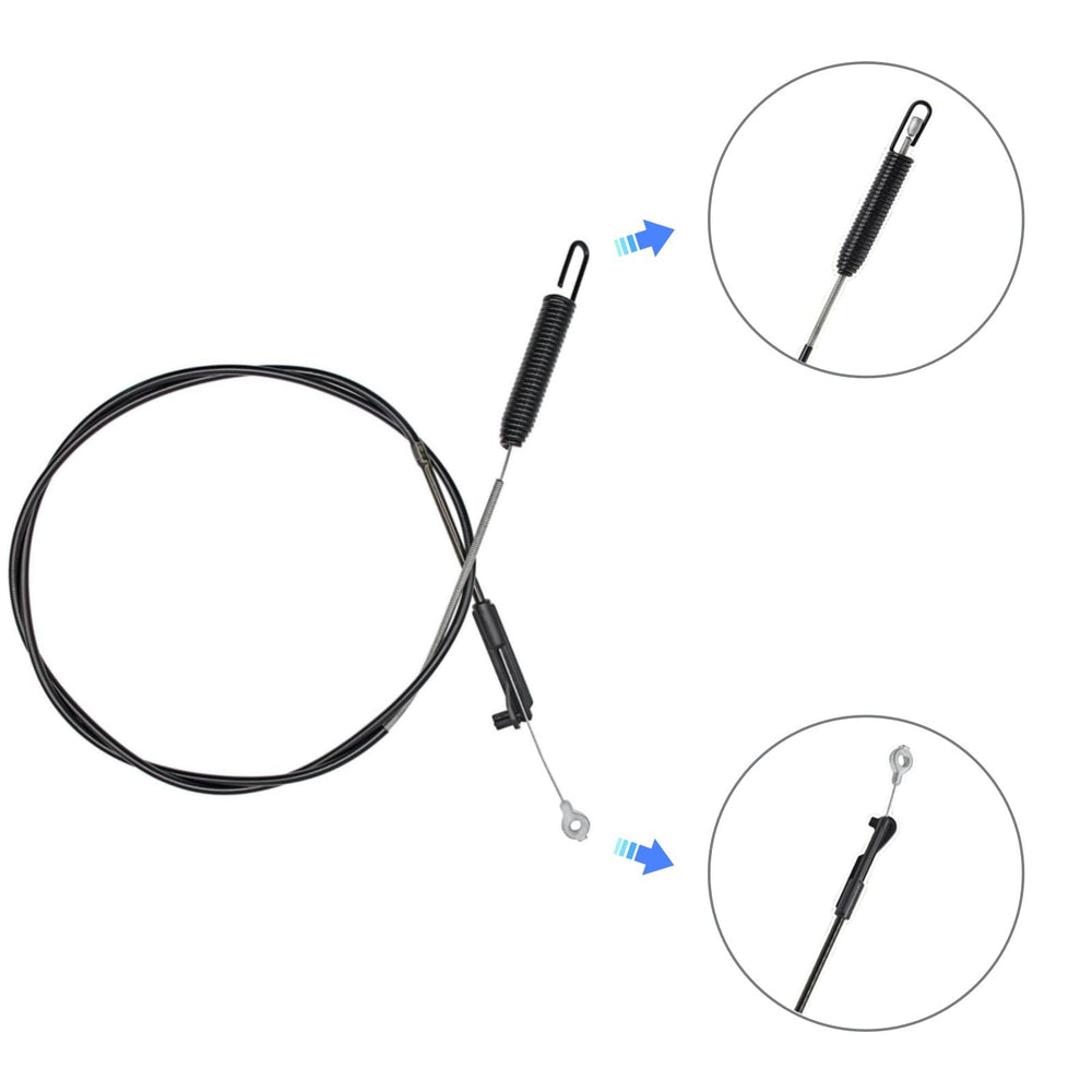 Direvcdro brake cable closeup highlights high-quality sheath and precise ends for reliable engagement