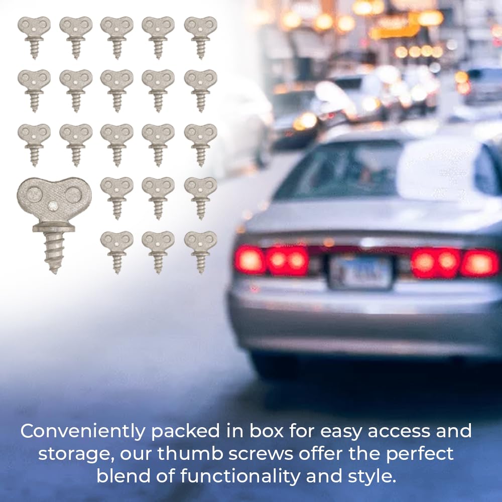 Discount Car Care HI-TECH 50-count thumb-screw package offers convenience.